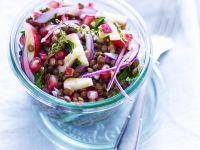 Orientalischer Linsensalat Rezept