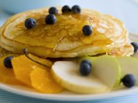Pancakes mit Obst Rezept