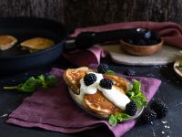 Low-Carb-Pancakes mit Banane