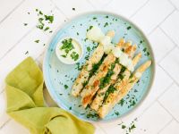 Spargel aus der Heißluftfritteuse Rezept