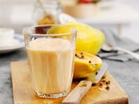 Papayasmoothie mit Pfirsich Rezept
