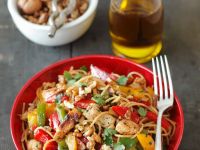 Paprika-Puten-Pasta Rezept
