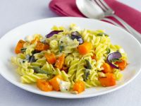 Pasta mit Butternusskürbis Rezept