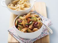 Pasta mit Chili sin Carne Rezept