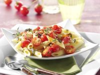 Penne mit Cocktailtomaten Rezept