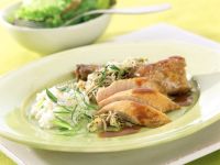 Perlhuhn mit Sprossen Rezept