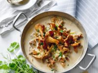 Pfifferlinge in cremiger Sauce Rezept