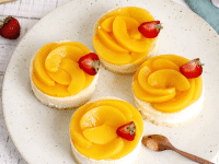 Pfirsich-Quark-Törtchen Rezept