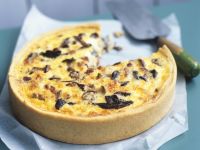 Pilz-Quiche Rezept