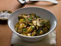 Pilzgemüse mit Petersilie Rezept