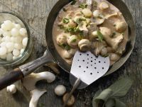 Pilzpfanne à la Crème Rezept