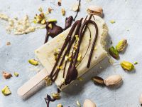 Pistazien-Eis am Stiel Rezept