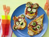 Pizza-Gesichter Rezept
