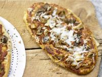 Pizza mit Pilzen Rezept