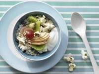 Popcorn-Müsli mit Rosinen Rezept