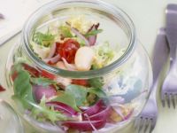 Portulaksalat mit weißen Bohnen Rezept