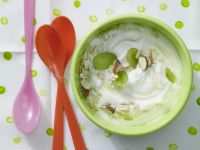 Power-Quark mit Weintrauben Rezept