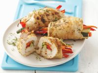 Putenrouladen mit Gemüsefüllung Rezept