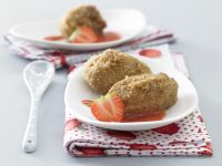 Quarkklößchen mit Erdbeersauce Rezept