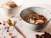 Quinoa-Frühstück mit Schokolade und Kokos Rezept