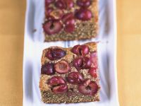 Quinoa-Kuchen mit Kirschen Rezept