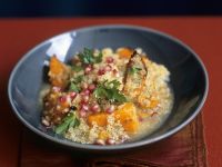 Quinoa mit Butternusskürbis Rezept