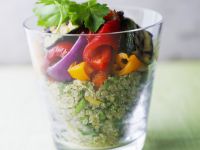 Quinoa-Paprika-Salat Rezept