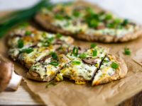 Rahmfladen mit Kräutern