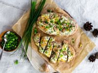 Rahmfladen mit Kräutern Rezept