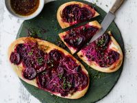 Rahmfladen ohne Hefe Rezept