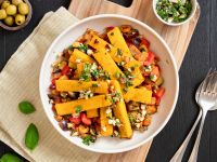 Ratatouille mit Polenta