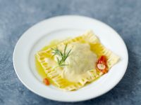 Ravioli mit Ziegenkäse Rezept