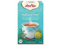 Yogi Tea - Halswärmer Bio-Kräutertee, 17 Beutel á 1,9g