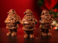 Resteverwertung der süßen Schoko-Weihnachtsmänner