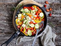 Bunte Gemüsepfanne Rezept