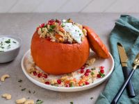 Gefüllter Kürbis Rezept