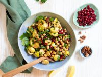 Rosenkohl-Kichererbsen-Salat Rezept