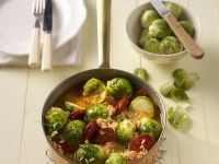 Rosenkohl-Reis-Topf mit Chorizo Rezept