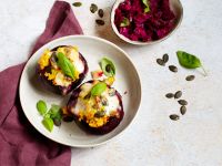 Rote Bete mit Hirse Rezept