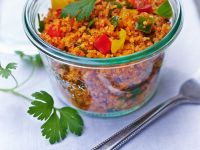 Roter Bulgursalat Rezept