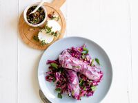 Rotkohl-Sommerrollen Rezept