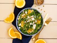 Rucolasalat mit Feta Rezept