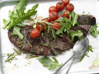 Rumpsteak mit Tomaten Rezept