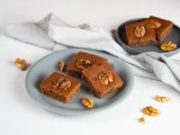 Saftige Lebkuchen mit Walnüssen Rezept