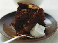 Saftiger Schokoladenkuchen mit Birne Rezept