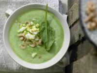 Sauerampfer-Cremesuppe Rezept