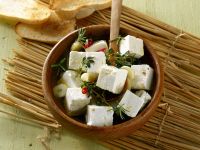 Schafskäse in Öl Rezept