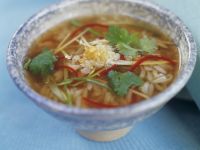 Scharfe Reissuppe aus Thailand Rezept