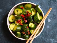 Scharfe Snack-Gurken Rezept