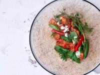 Scharfer Hähnchen-Wrap Rezept